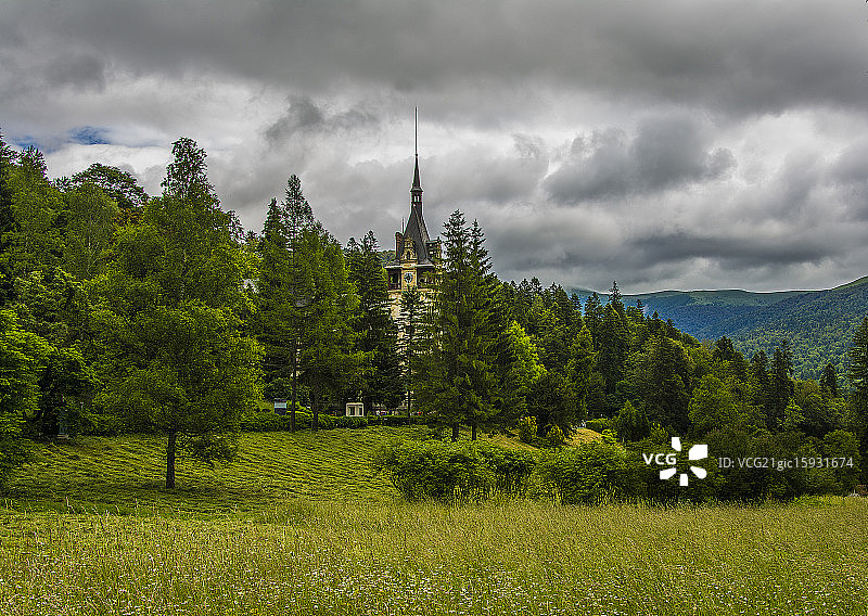 佩莱斯城堡图片素材
