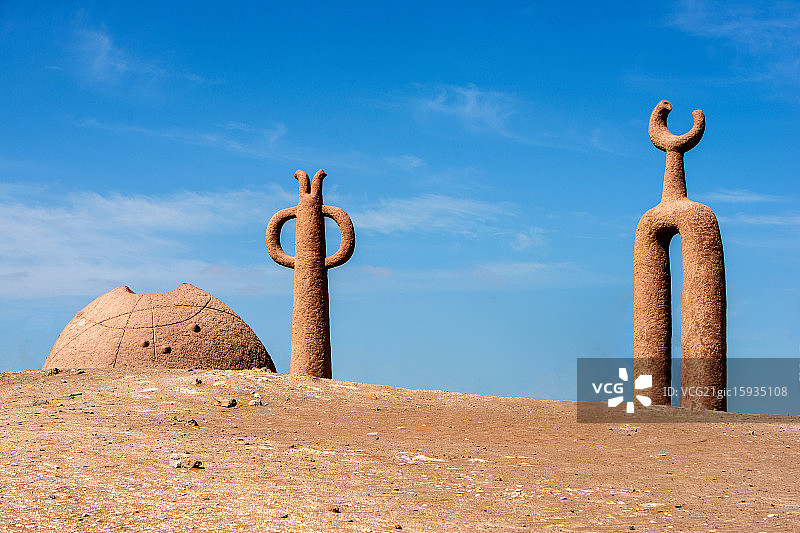 智利阿里卡守护神图片素材