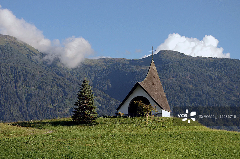 蒂罗尔教堂图片素材