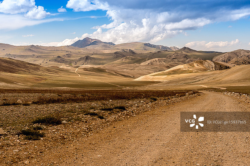 白色山脉图片素材