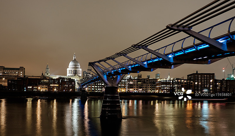 千禧桥图片素材