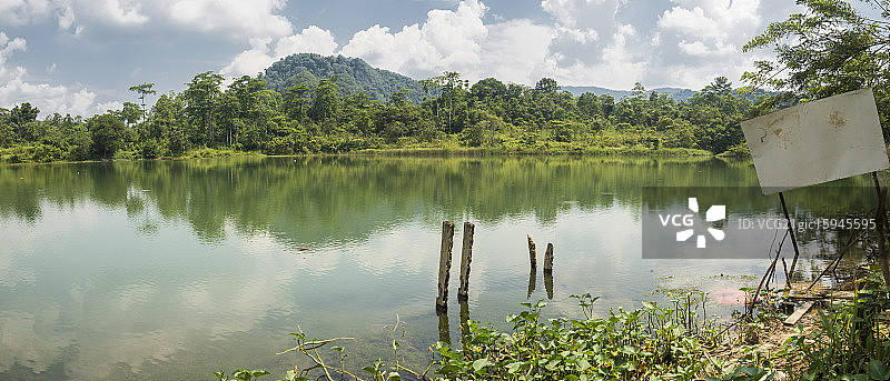 马来西亚湖泊图片素材