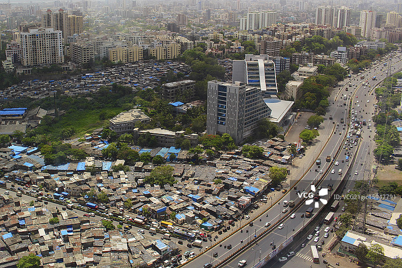 孟买风光：喜忧参半图片素材