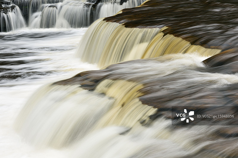 塔夸梅农下瀑布图片素材