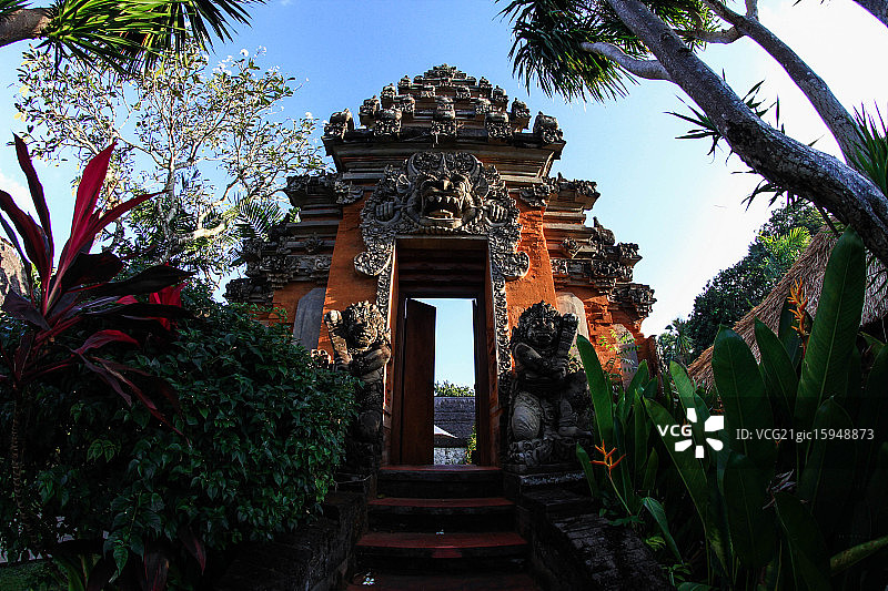 巴厘岛门图片素材