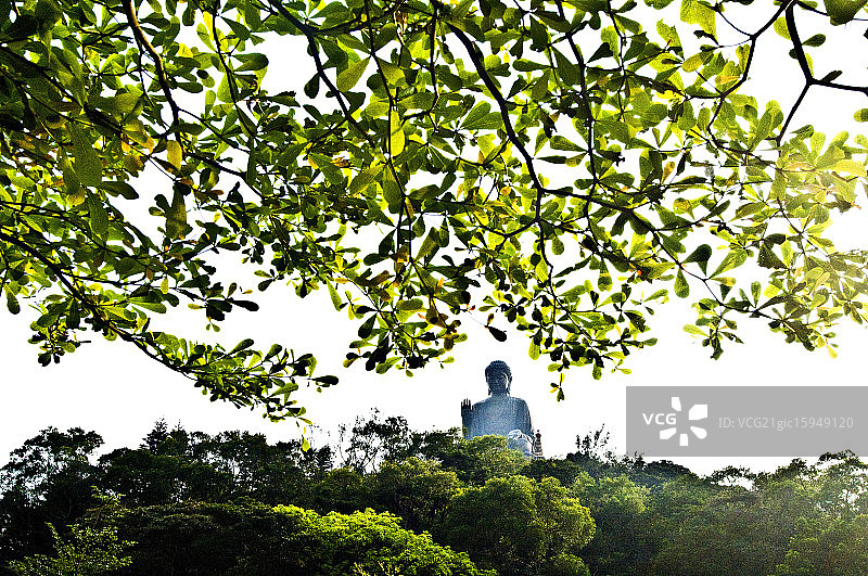 香港大屿山大佛图片素材
