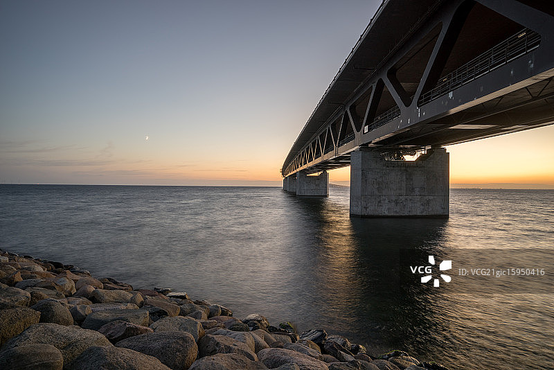 厄勒海峡大桥图片素材