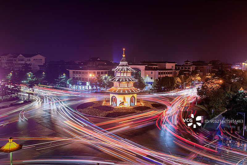 扬州古建筑文昌阁图片素材