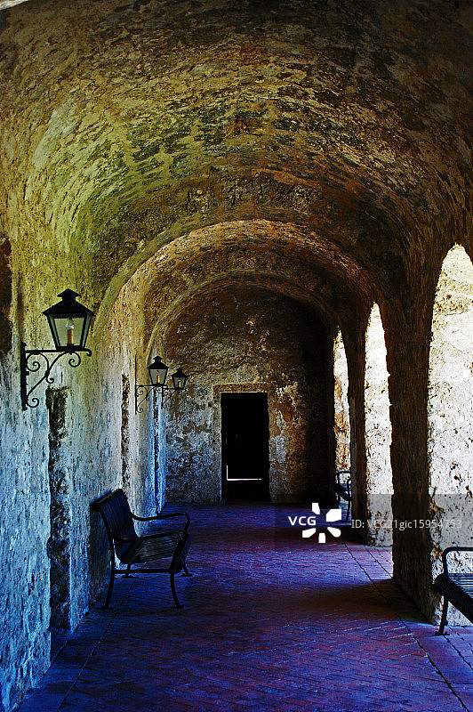 康塞普西翁教堂回廊图片素材