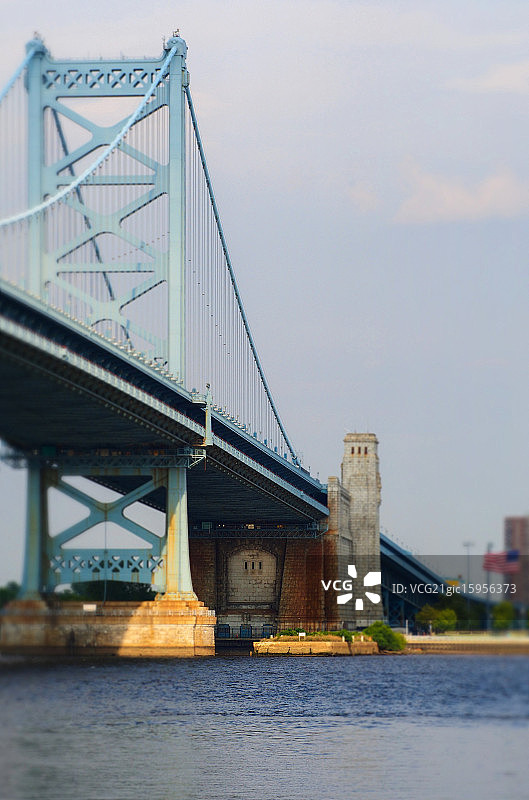 通往新泽西的桥梁图片素材