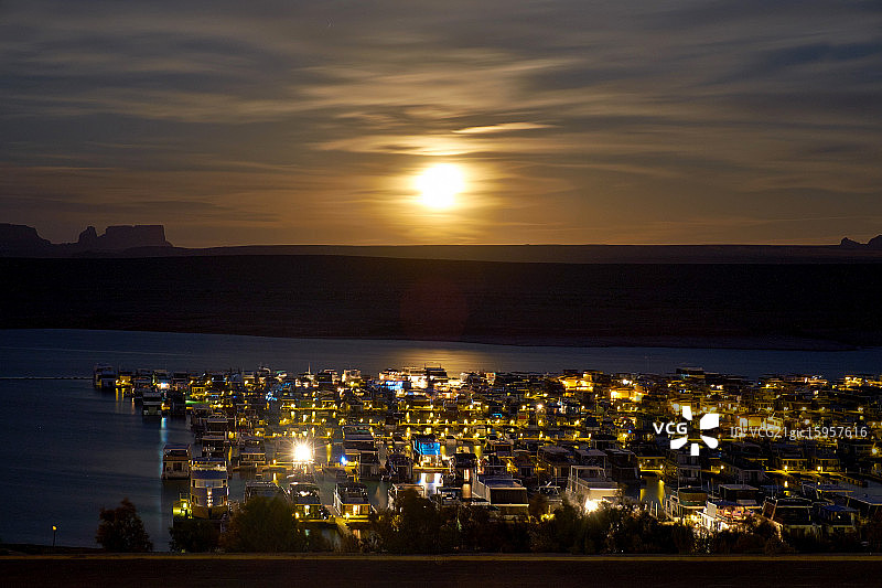 犹他州鲍威尔湖图片素材