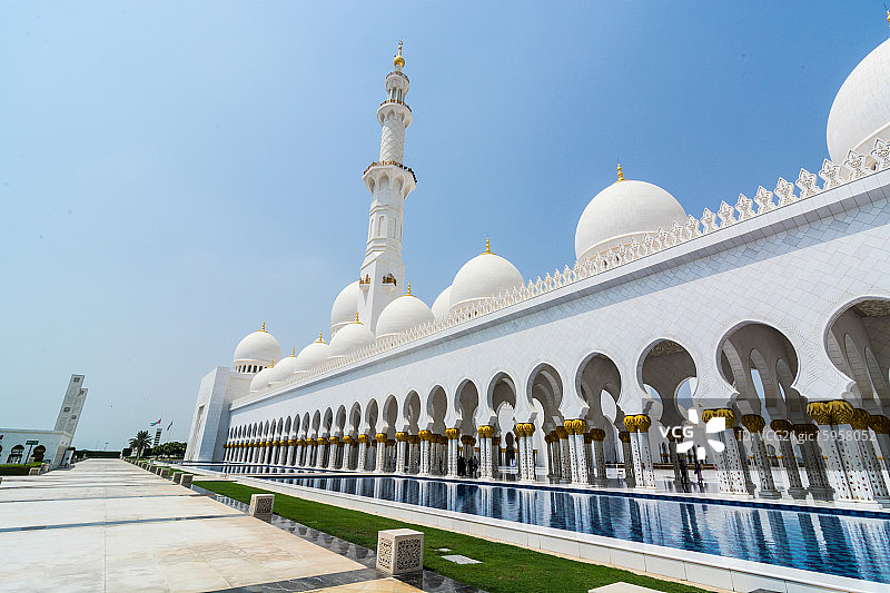 谢赫扎耶德清真寺图片素材