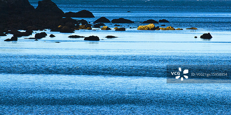金色和蓝色图片素材