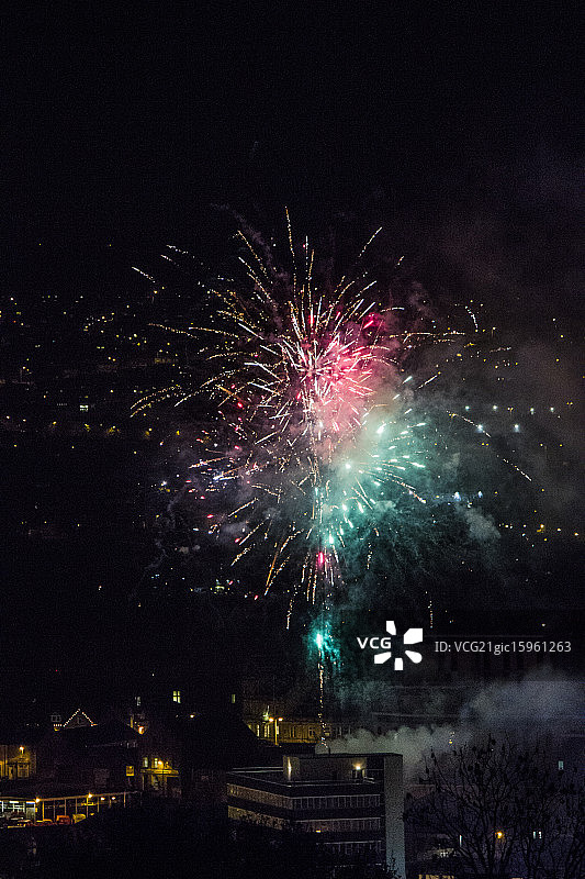 伯恩利烟花图片素材