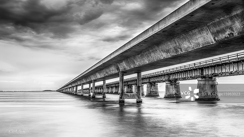 七英里大桥图片素材