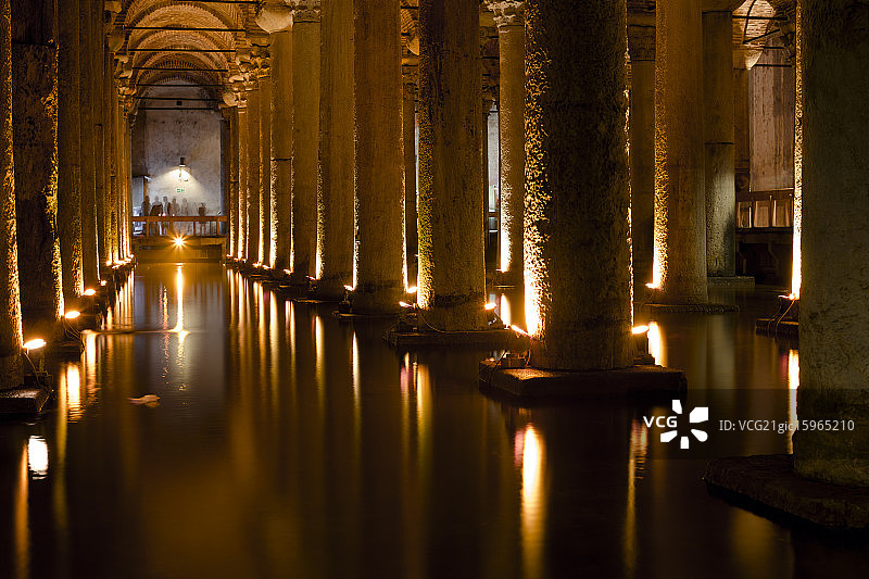 伊斯坦布尔地下水宫图片素材