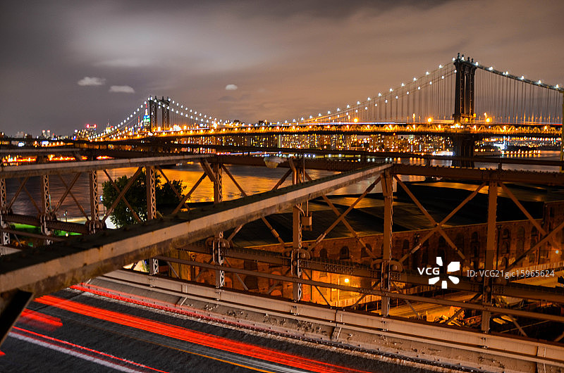 曼哈顿桥图片素材