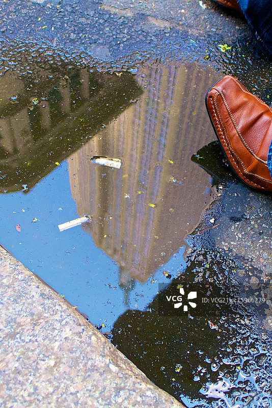 小心台阶！图片素材