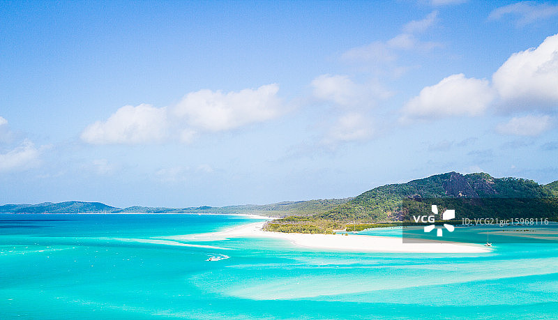 白天堂海滩图片素材