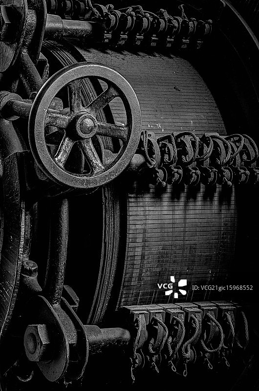 发电机细节图片素材