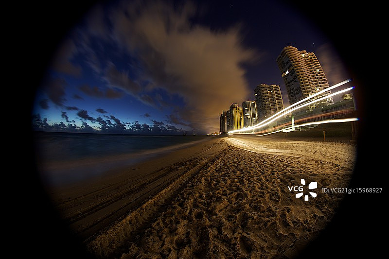 城市海滩图片素材