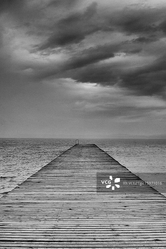 加尔达湖 - 西尔米奥内图片素材