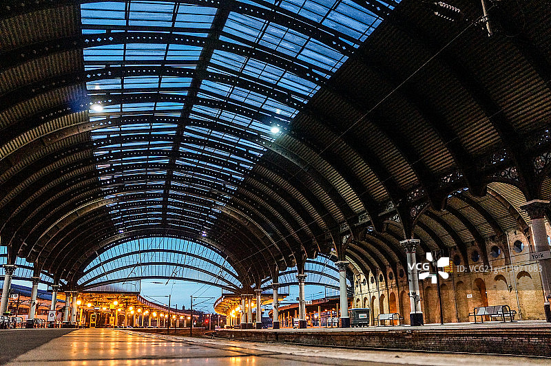 约克火车站图片素材