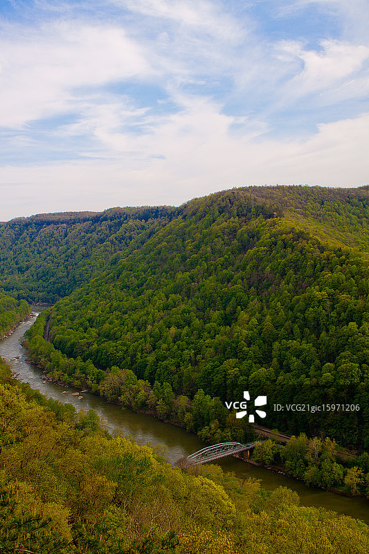 新河流图片素材