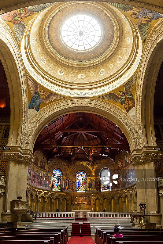 斯坦福纪念教堂图片素材