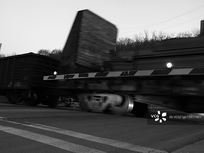 火车道口图片素材