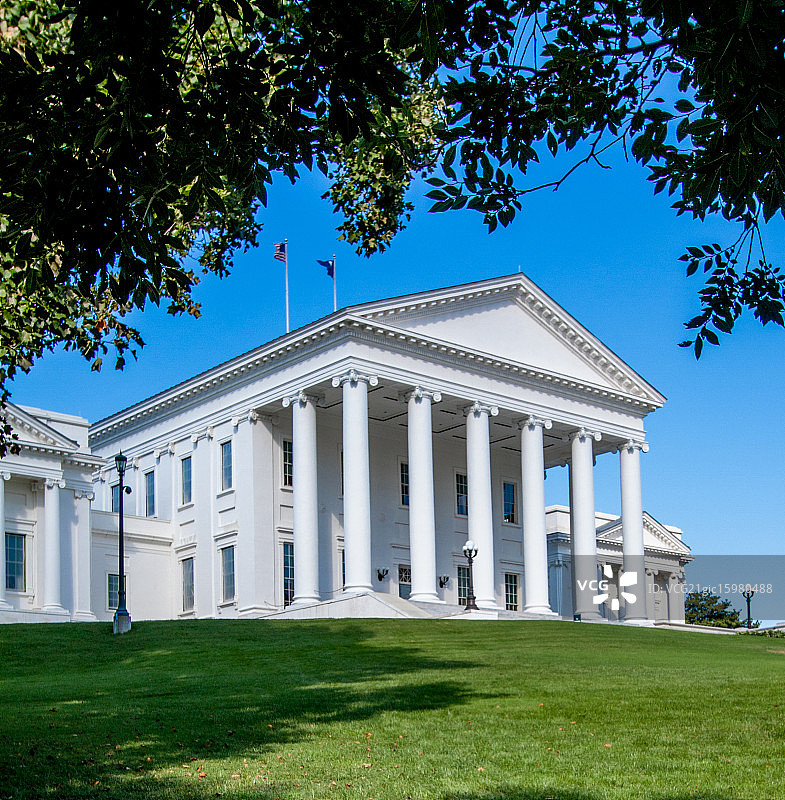 弗吉尼亚州里士满的国会大厦图片素材