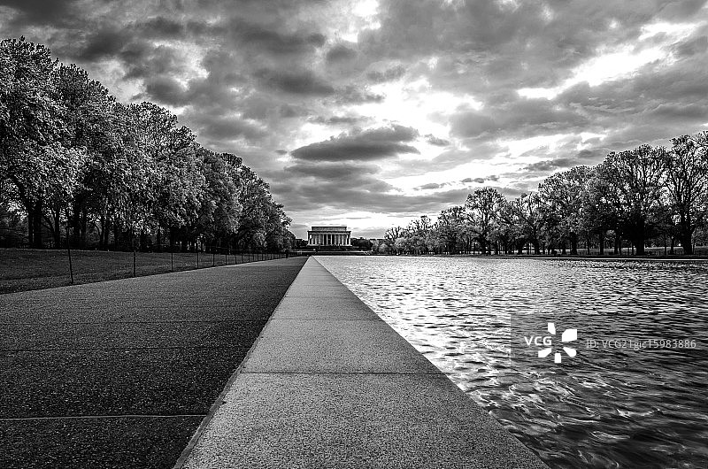 林肯纪念堂图片素材