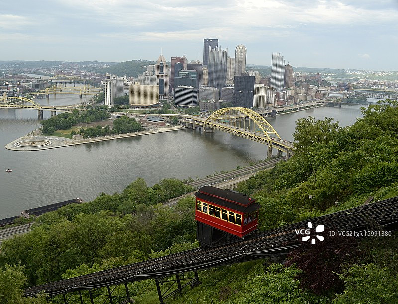匹兹堡的斜坡图片素材