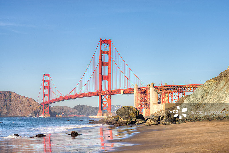 旧金山金门大桥图片素材