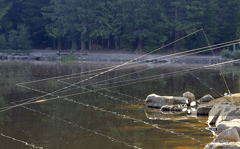 钓鱼线图片素材