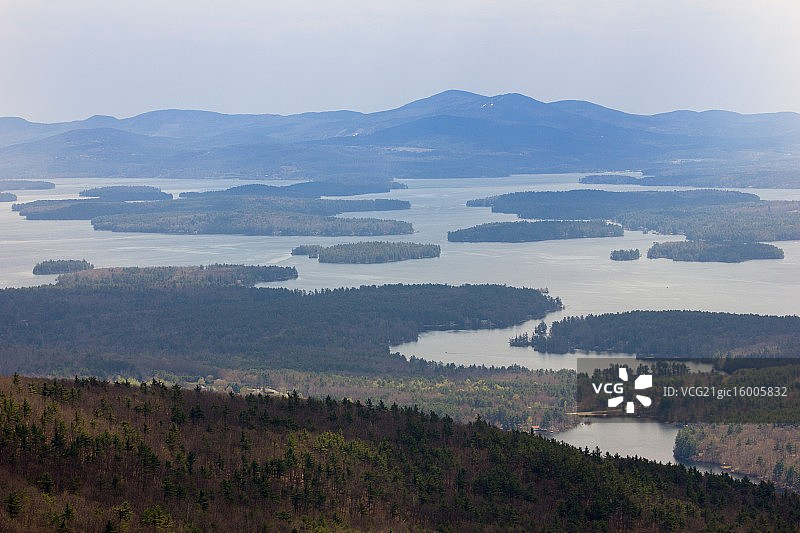温尼珀索基湖风光图片素材
