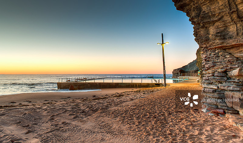 比尔戈拉的日出图片素材