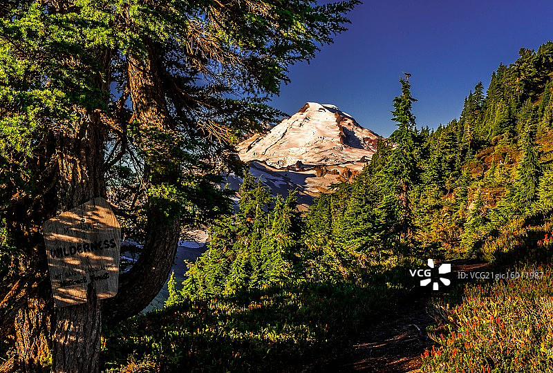 贝克山图片素材