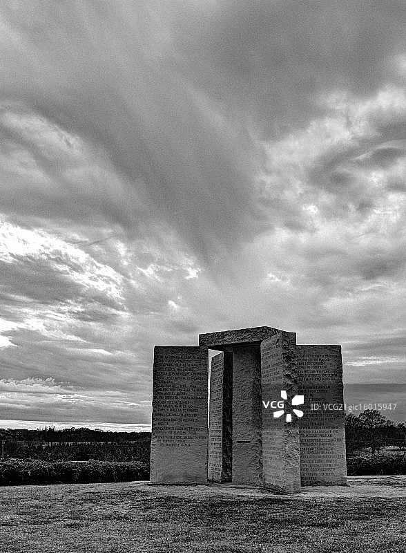 佐治亚州巨石阵图片素材
