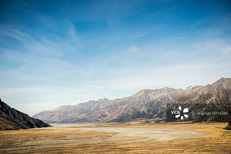 塔斯曼冰川图片素材