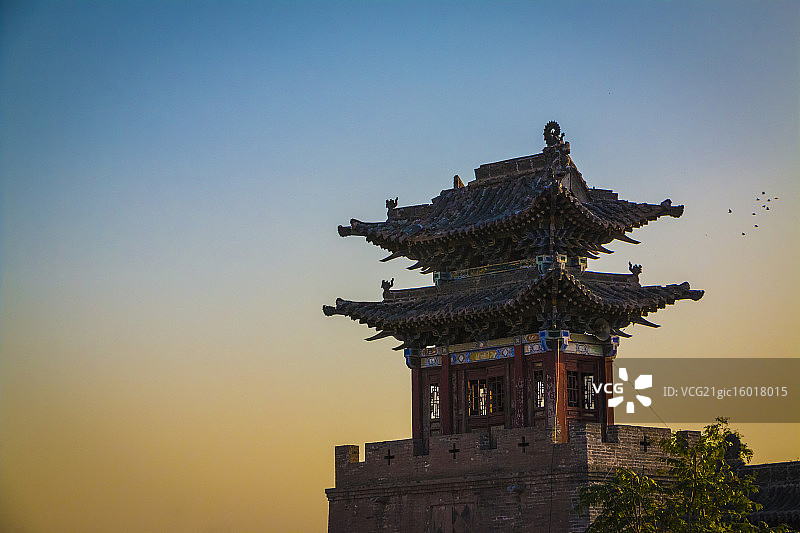 中国式大门图片素材