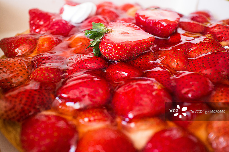 草莓挞图片素材