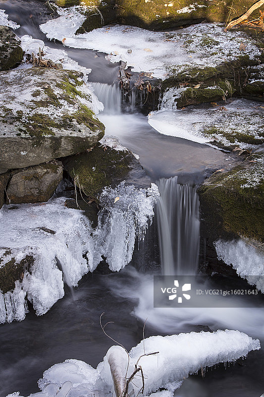 冬季的堡垒山布鲁克图片素材