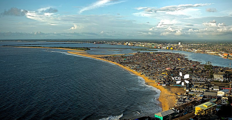 利比里亚蒙罗维亚西点贫民窟图片素材