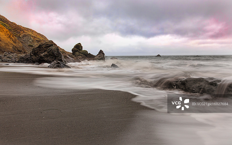 加州缪尔海滩图片素材