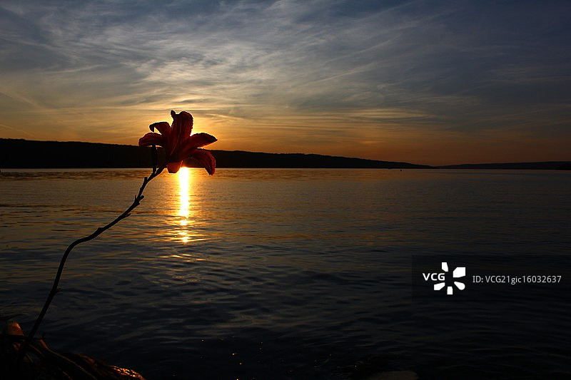 卡尤加湖图片素材