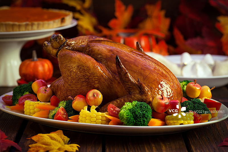感恩节火鸡图片素材