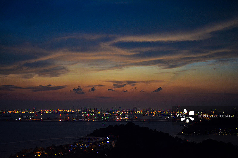 虎塔景色图片素材