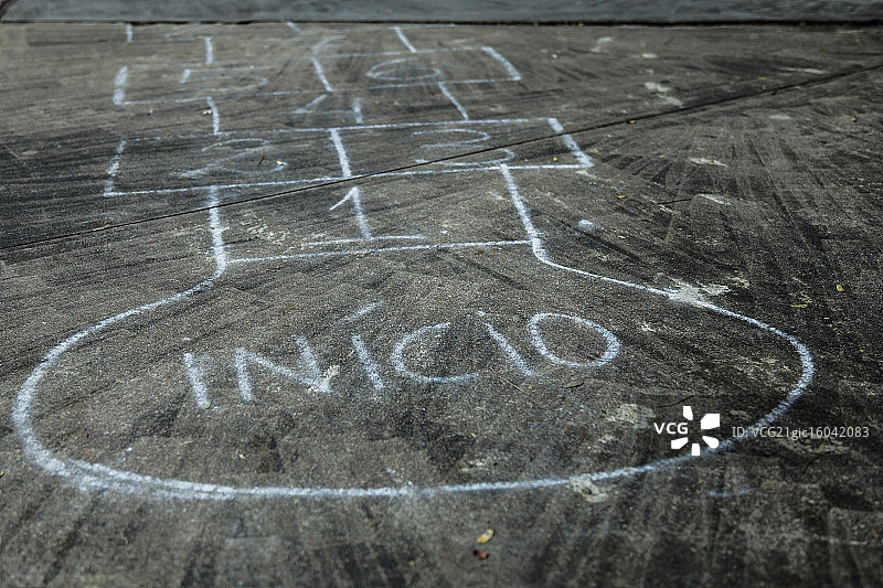 跳房子游戏图片素材