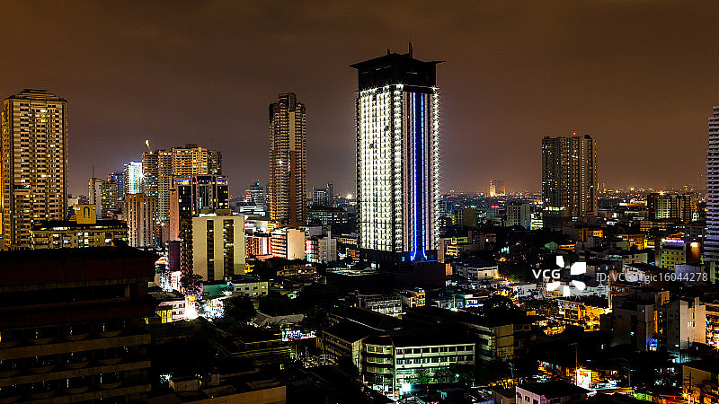 马尼拉夜晚图片素材